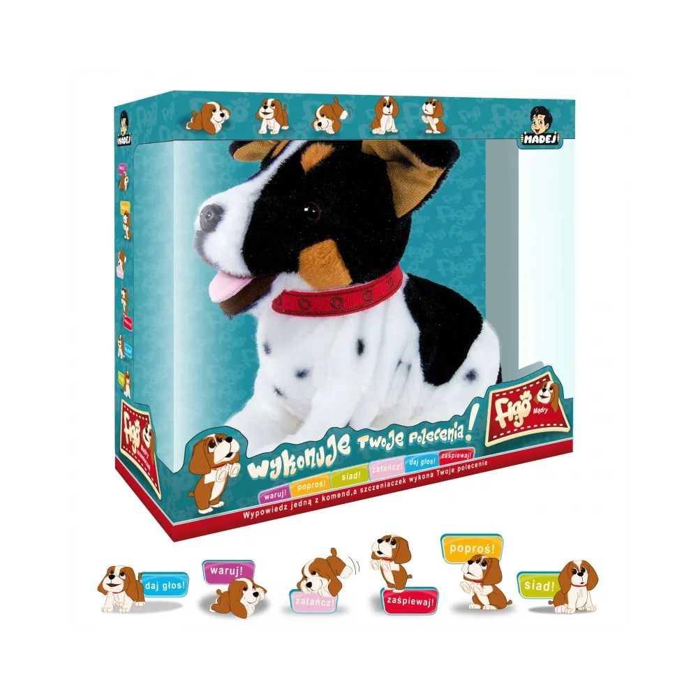 Interaktywny piesek Figo do zabawy dla dzieci