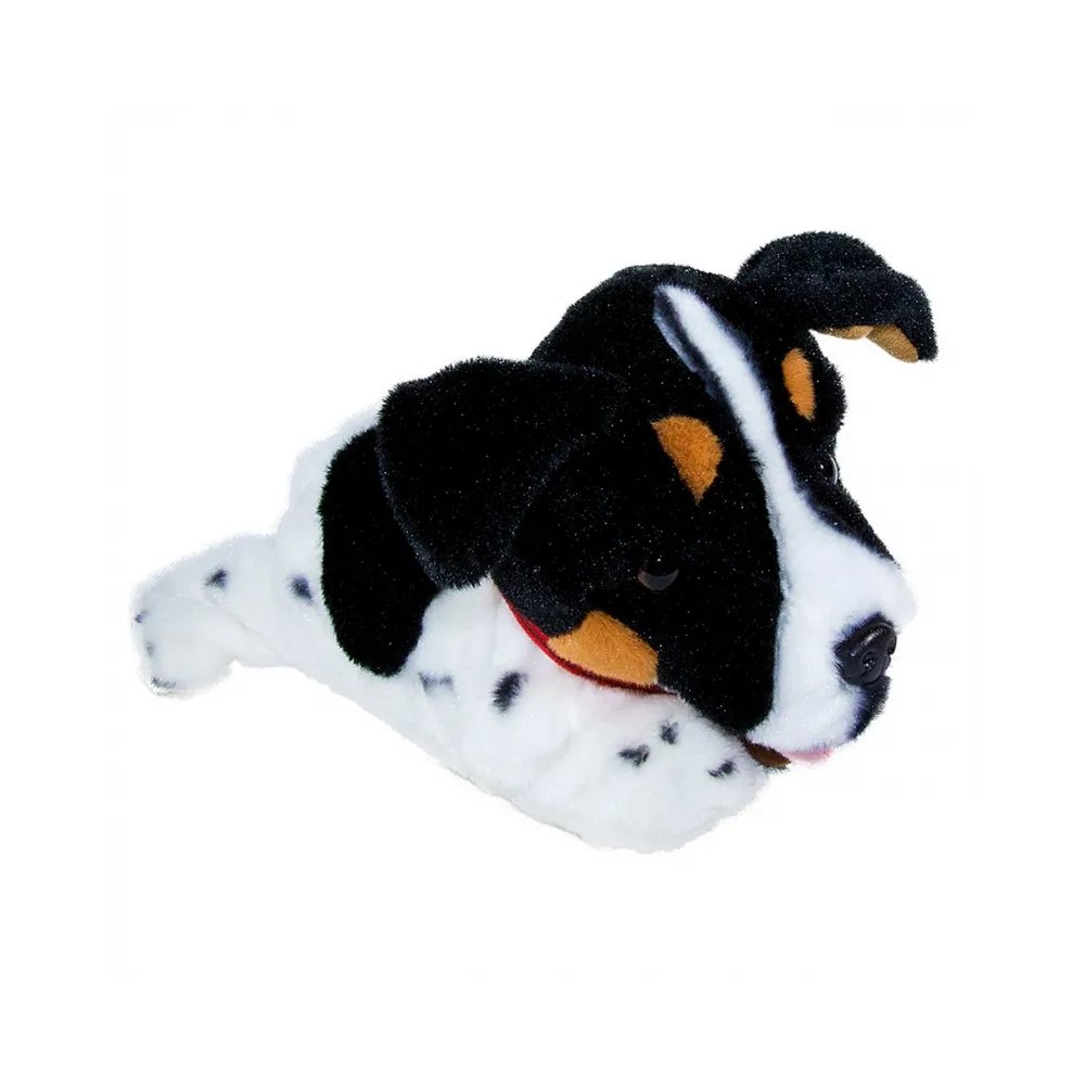 Figo - biało-czarno-brązowy piesek dla dzieci