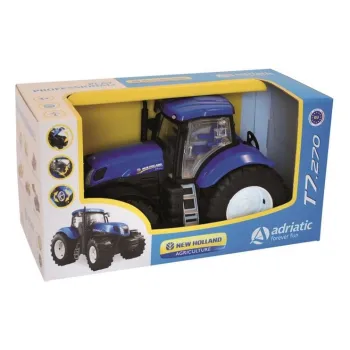 DUŻY TRAKTOR NEW HOLLAND OTWIERANE DRZWI 1:16 G3