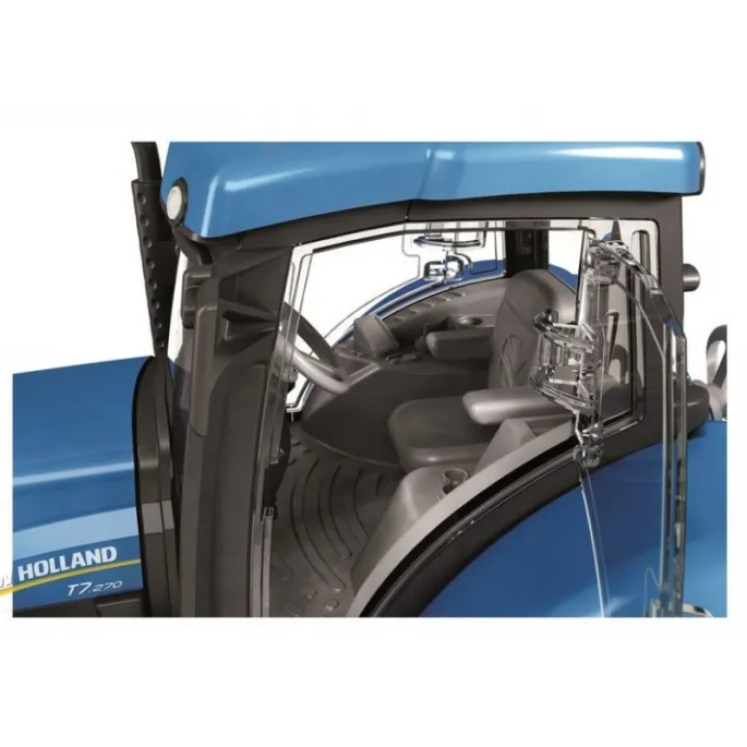 Realistyczny traktor w skali 1:16 z otwieraną maską.