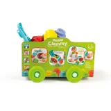 Sensoryczne autko Clemmy schowek na klocki Clementoni G2