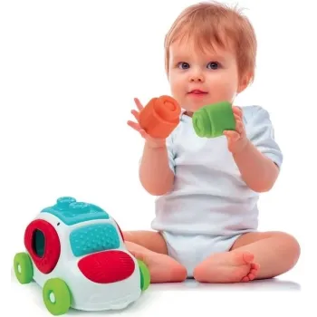 Sensoryczne autko Clemmy schowek na klocki Clementoni G2