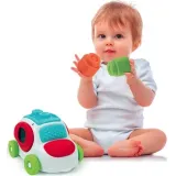 Sensoryczne autko Clemmy schowek na klocki Clementoni G2