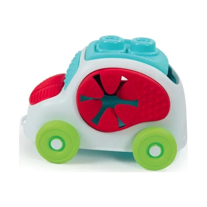 Miękkie klocki Clemmy zapewniają bezpieczną zabawę dla maluchów.