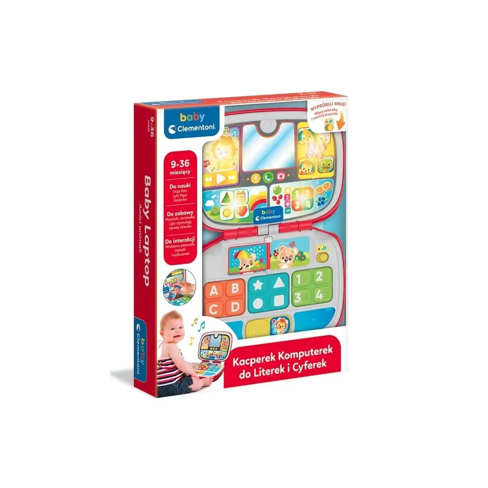 Laptop Kacperek Komputerek uczy polsku G3