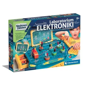 Laboratorium Elektroniki Clementoni G3 - zestaw do nauki elektroniki