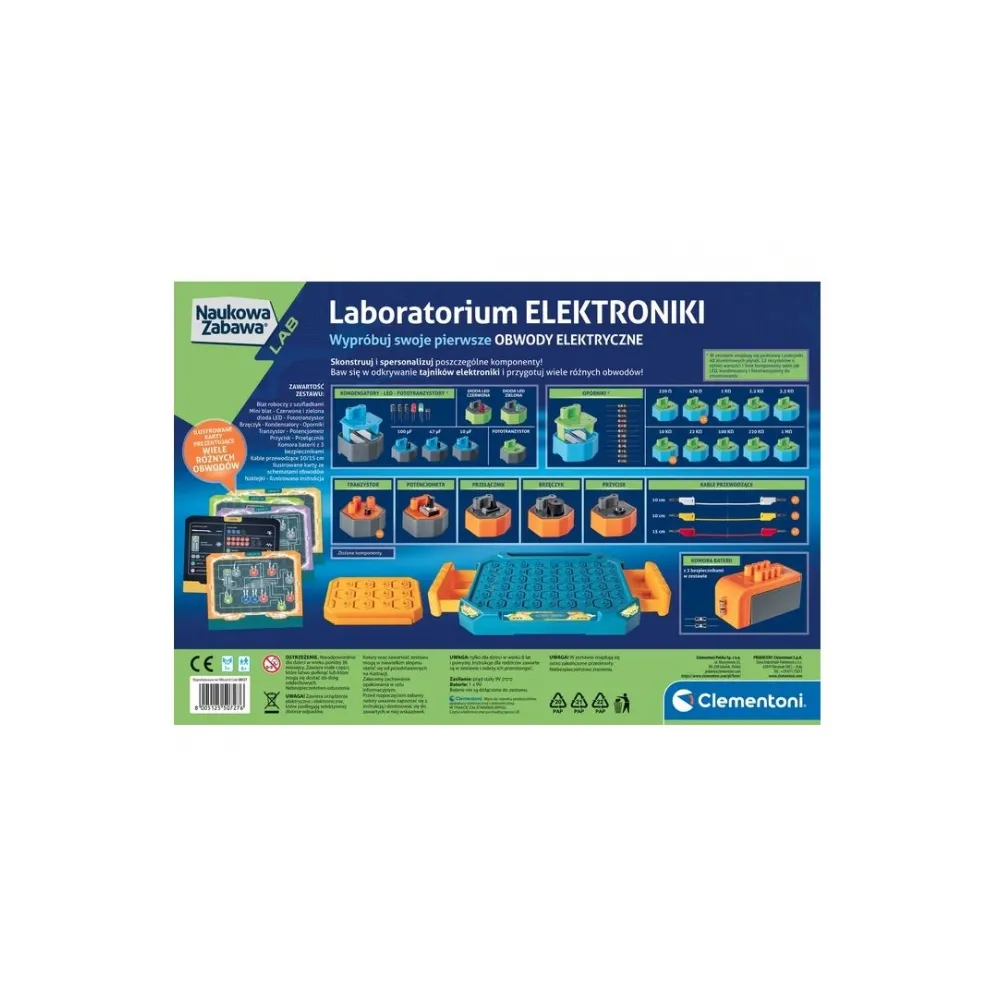 Clementoni G3 - kreatywna zabawa z elektroniką dla młodych naukowców