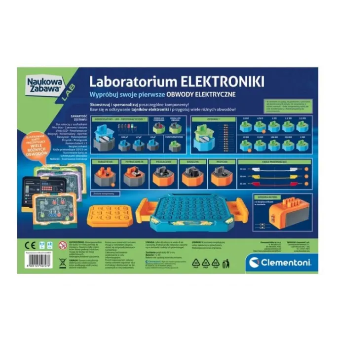 Clementoni G3 - kreatywna zabawa z elektroniką dla młodych naukowców