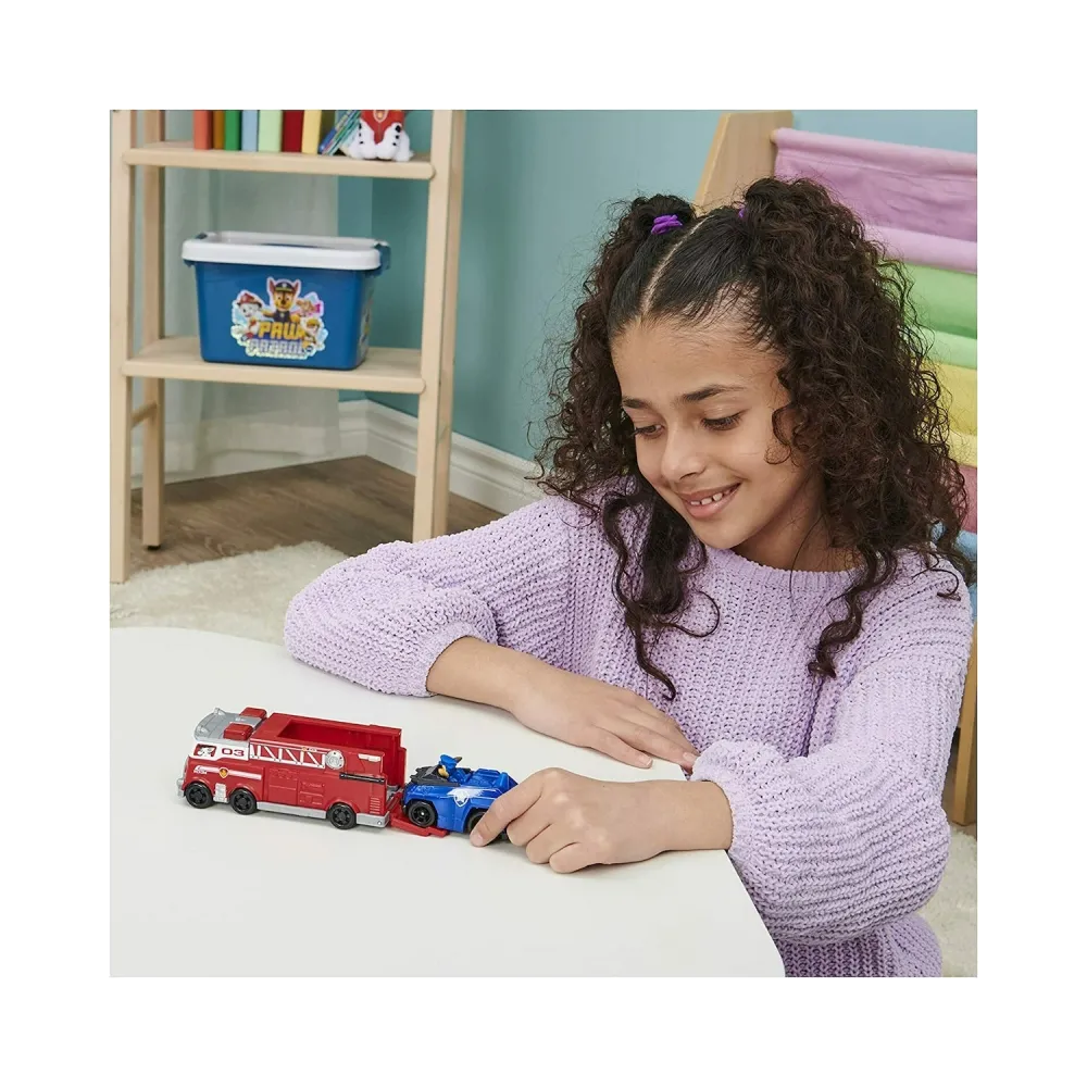 Psi Patrol Wóz strażacki autko Chase zestaw CZ