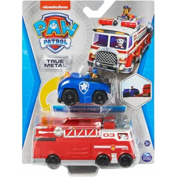 Psi Patrol Wóz strażacki autko Chase zestaw CZ