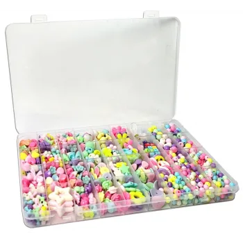 Zestaw do robienia biżuterii koraliki do nawlekaniaG2