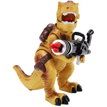 Interaktywny sterowany Dinozaur chodzi strzela ryczy