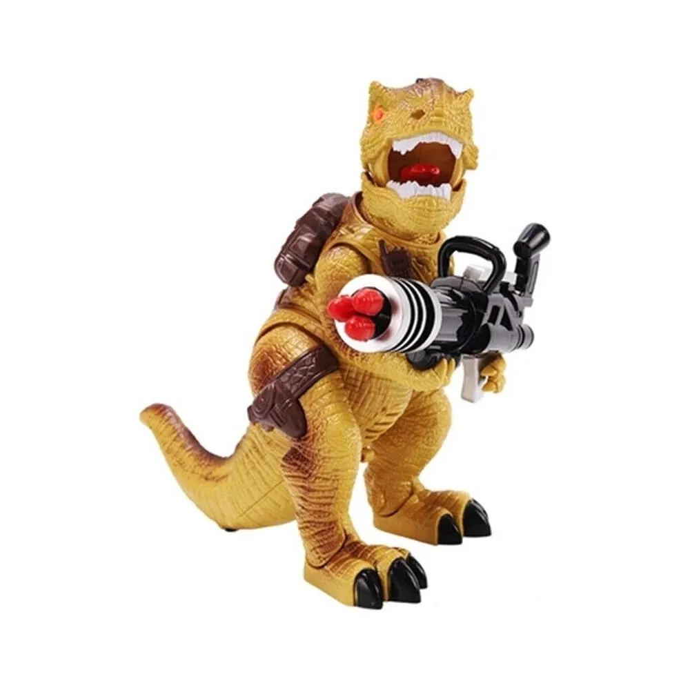 Interaktywny sterowany Dinozaur chodzi strzela ryczy