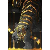 Diamentowa mozaika Haft diamentowy tygrysCZ