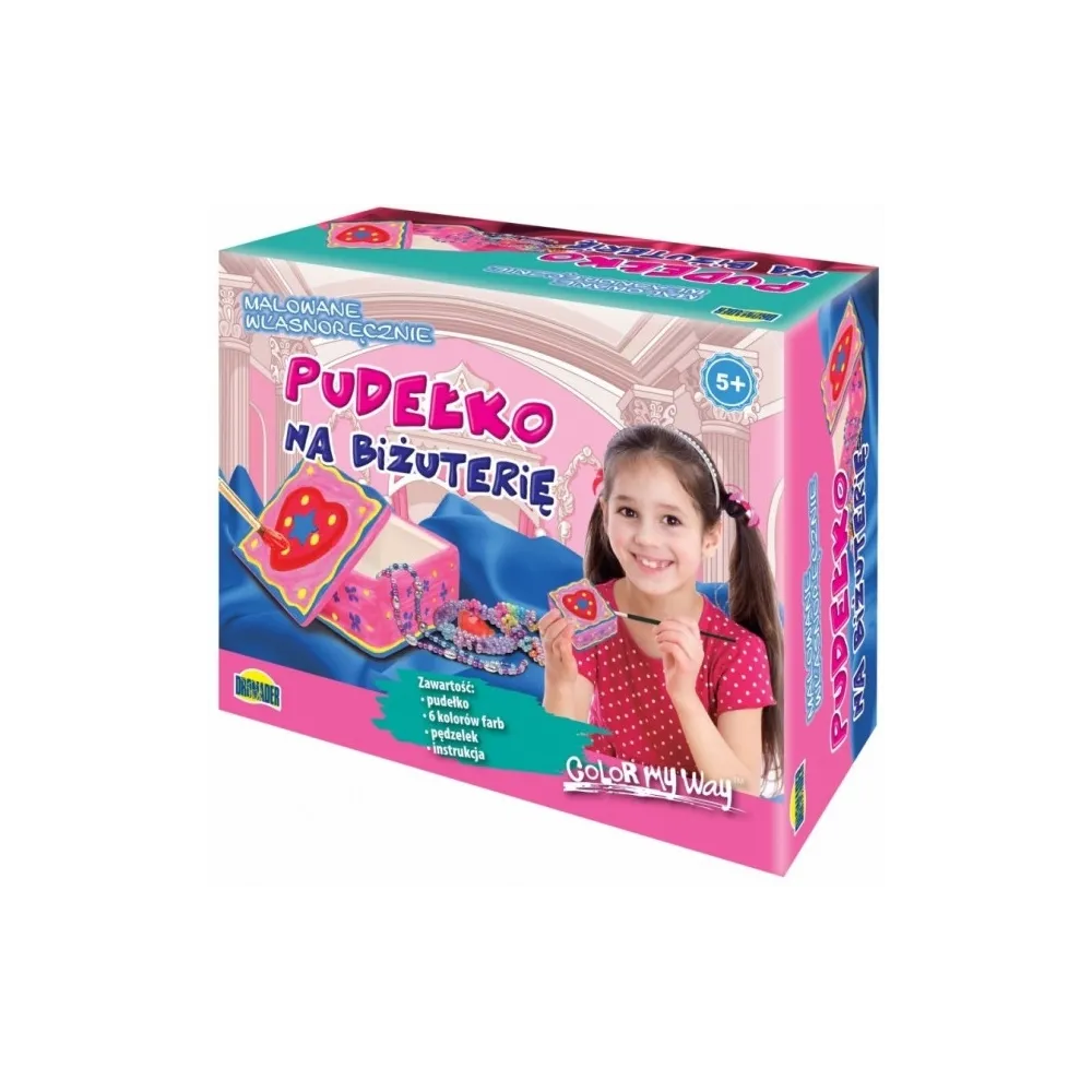 Zabawka pudełko na bizuterię