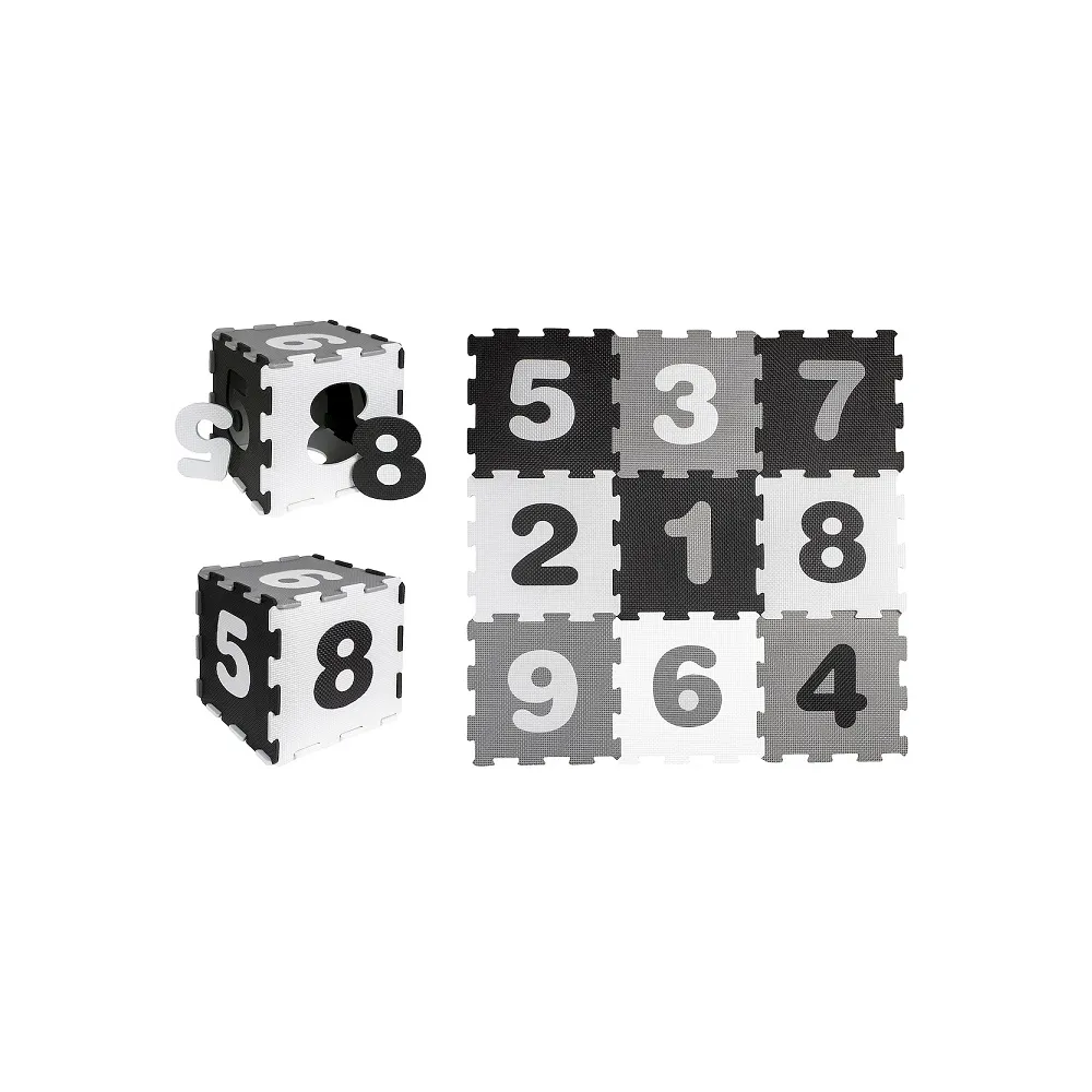 Mata Piankowa Puzzle Piankowe Cyferki Monochromatyczne