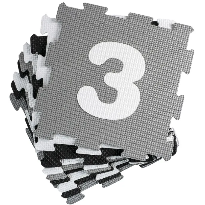 Miękka mata edukacyjna z puzzlami