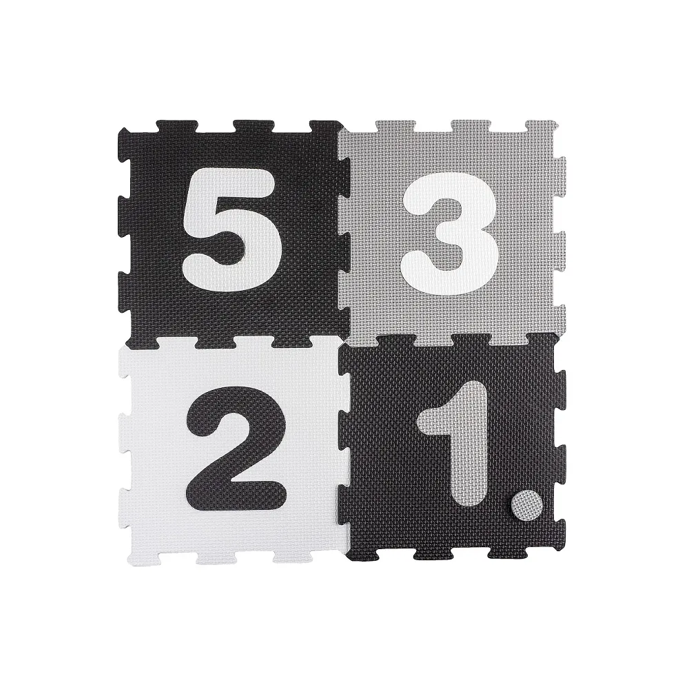 Mata Piankowa Puzzle Piankowe Cyferki Monochromatyczne