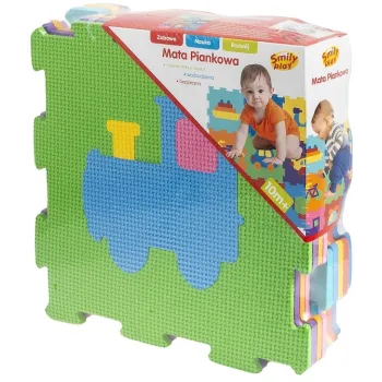 Mata Piankowa Puzzle Piankowe Pojazdy Kolorowe CZ