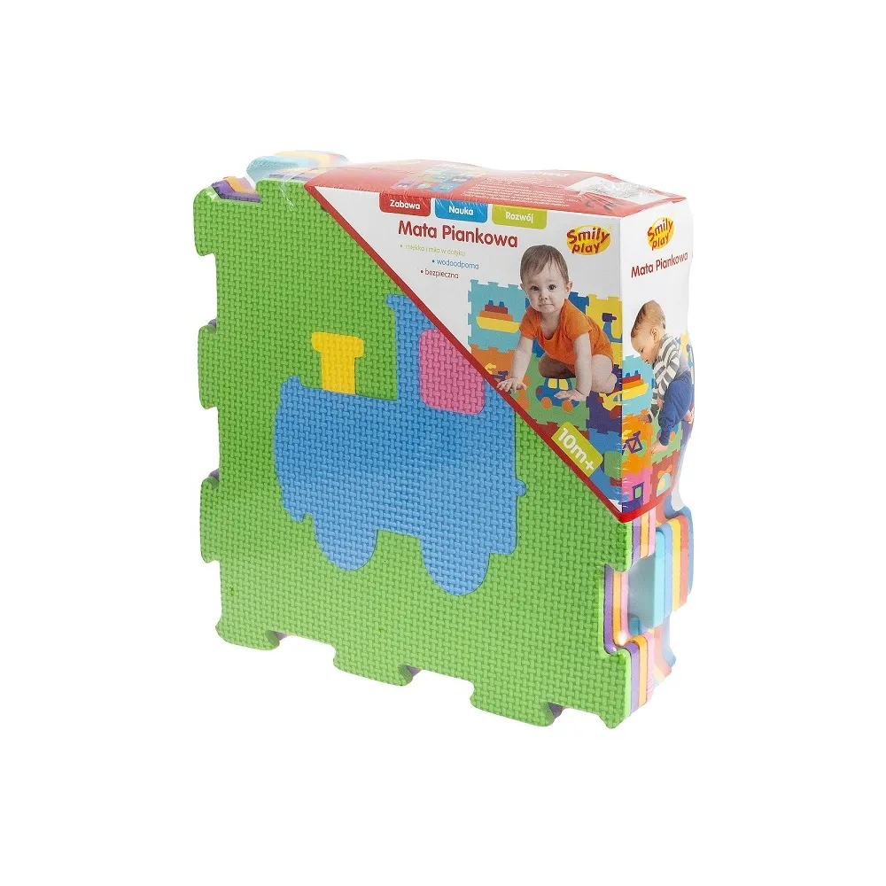 Mata Piankowa Puzzle Piankowe Pojazdy Kolorowe CZ