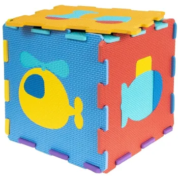 Mata Piankowa Puzzle Piankowe Pojazdy Kolorowe CZ