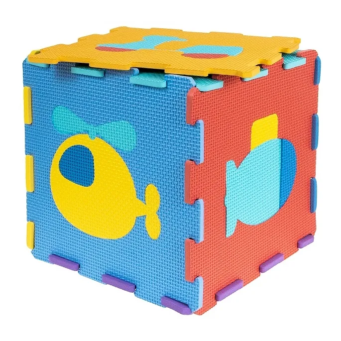 Kolorowe klocki piankowe do zabawy