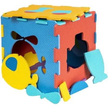 Mata Piankowa Puzzle Piankowe Pojazdy Kolorowe CZ