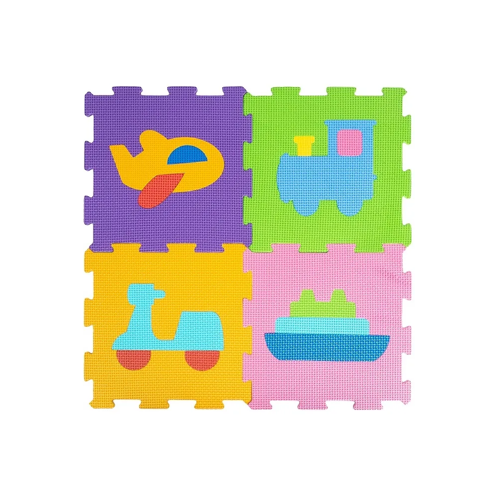 Mata Piankowa Puzzle Piankowe Pojazdy Kolorowe CZ