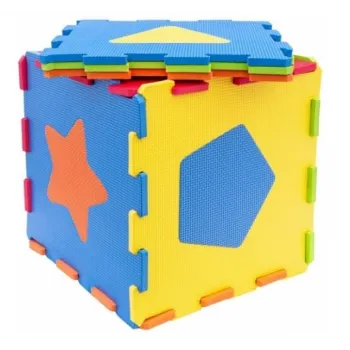 Mata Piankowa Puzzle Piankowe Figury Kolorowe CZ