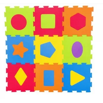 Mata Piankowa Puzzle Piankowe Figury Kolorowe CZ