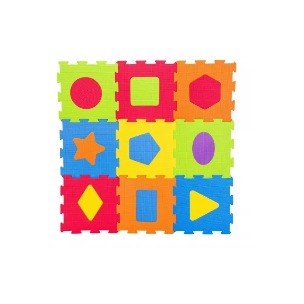 Mata Piankowa Puzzle Piankowe Figury Kolorowe CZ