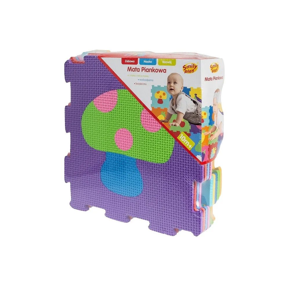 Mata Piankowa Puzzle Piankowe Owoce Kolorowe CZ