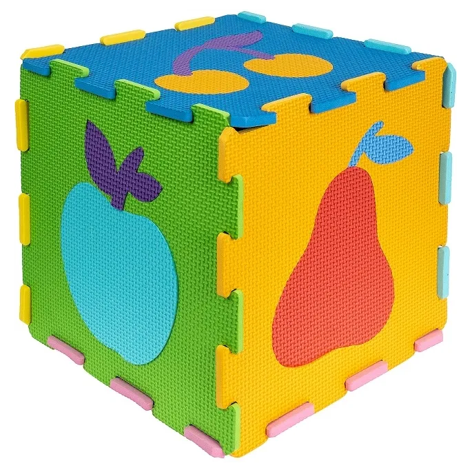 Kolorowe puzzle piankowe do edukacji