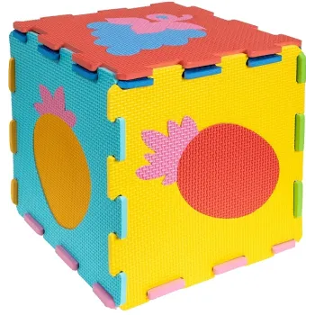 Mata Piankowa Puzzle Piankowe Owoce Kolorowe CZ