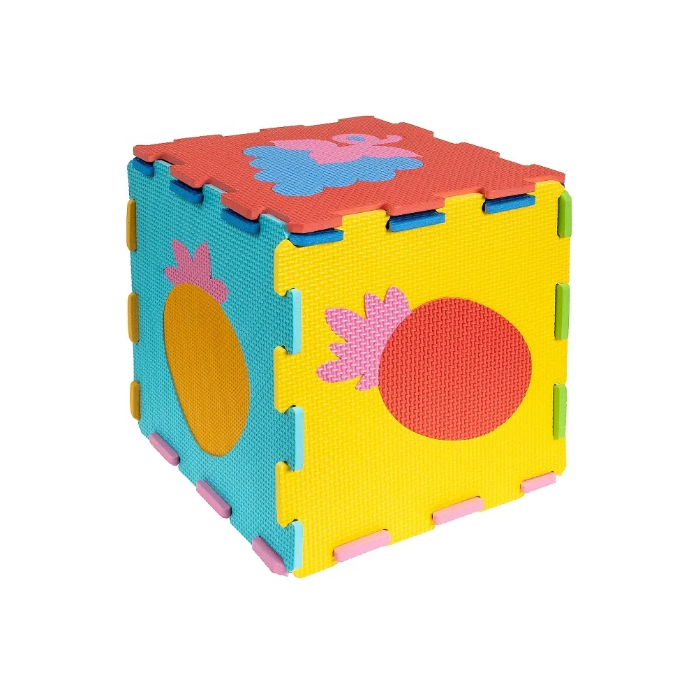 Mata Piankowa Puzzle Piankowe Owoce Kolorowe CZ