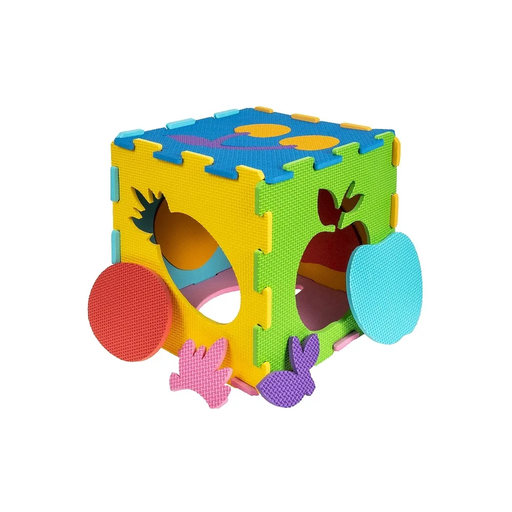 Mata Piankowa Puzzle Piankowe Owoce Kolorowe CZ