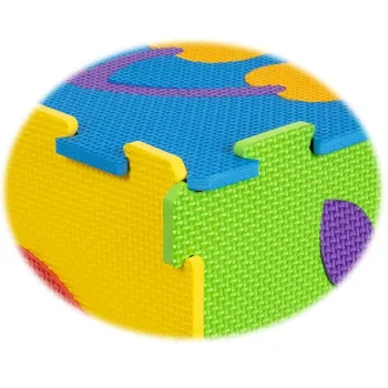 Mata Piankowa Puzzle Piankowe Owoce Kolorowe CZ