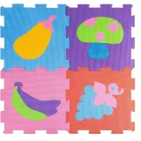 Mata Piankowa Puzzle Piankowe Owoce Kolorowe CZ