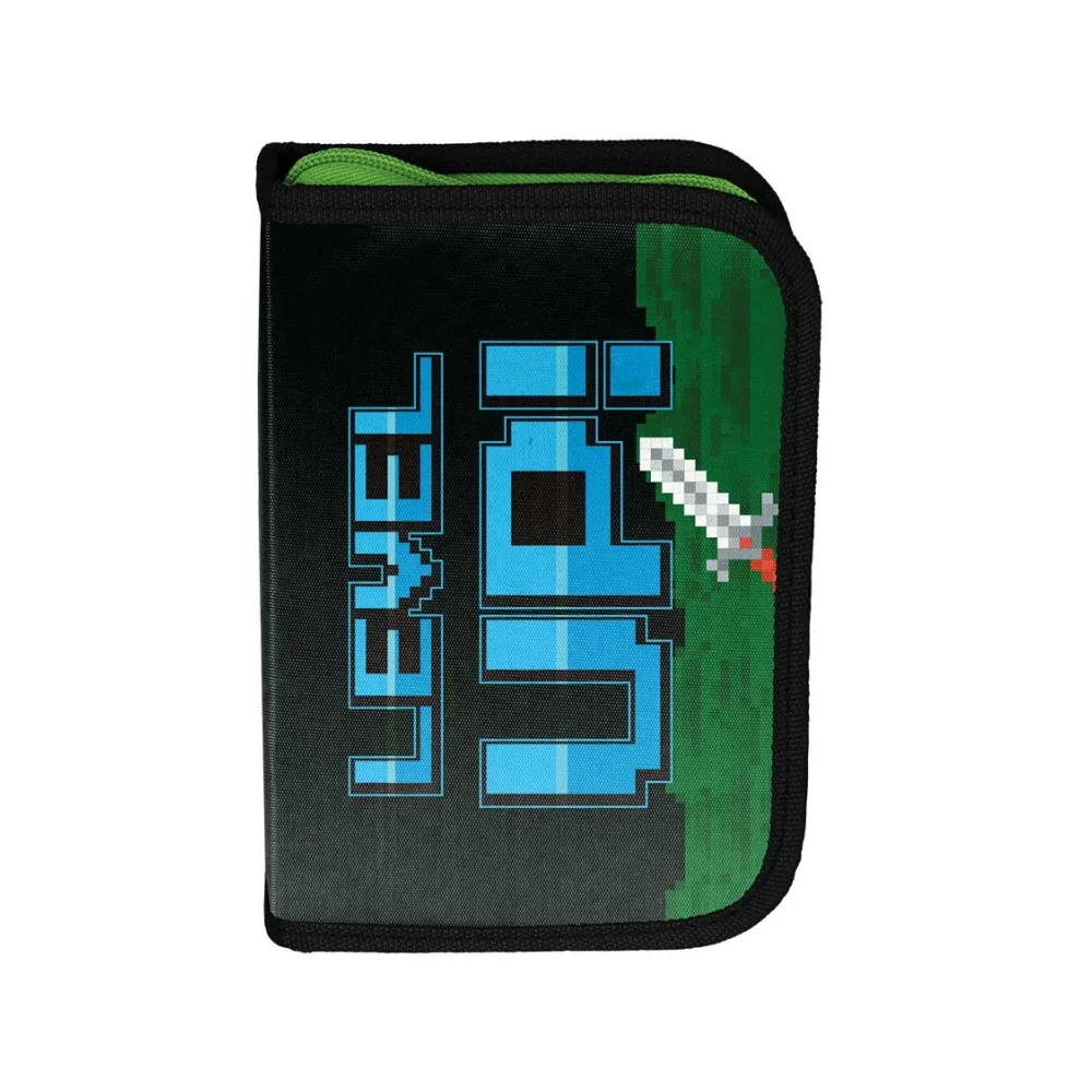 Piórnik dwuklapkowy LEVEL UP klasy 1-6 PASO