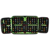 Piórnik dwuklapkowy LEVEL UP klasy 1-6 PASO