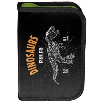 Piórnik dwuklapkowy Dinozaur klasy 1-6 PASO