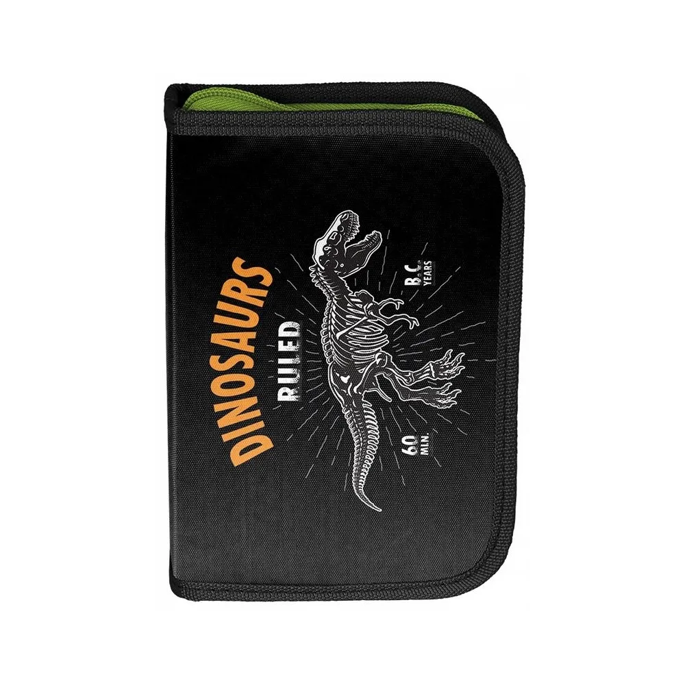 Piórnik dwuklapkowy Dinozaur klasy 1-6 PASO