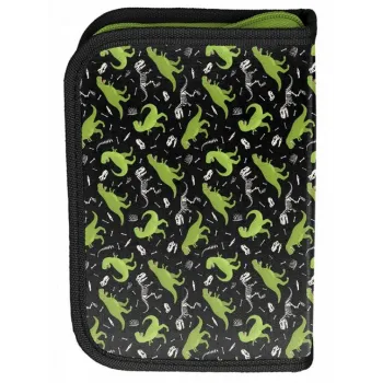 Piórnik dwuklapkowy Dinozaur klasy 1-6 PASO