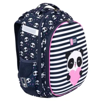 Tornister ergonomiczny Love Panda sztywny kasetonowyCZ