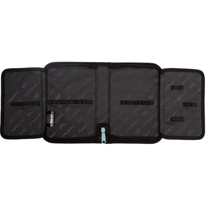 Praktyczny piórnik z matematycznymi wzorami na klapkach