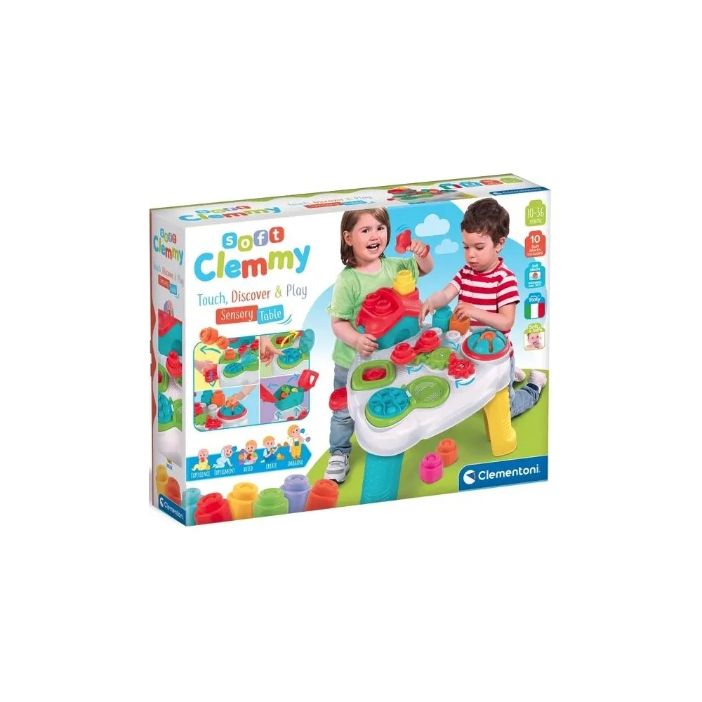 Clemmy stolik sensoryczny z klockami Clemetoni G2