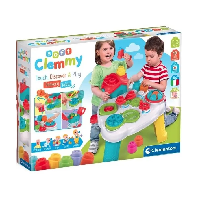 Kod do wkładania klocków w Clemmy stoliku sensorycznym