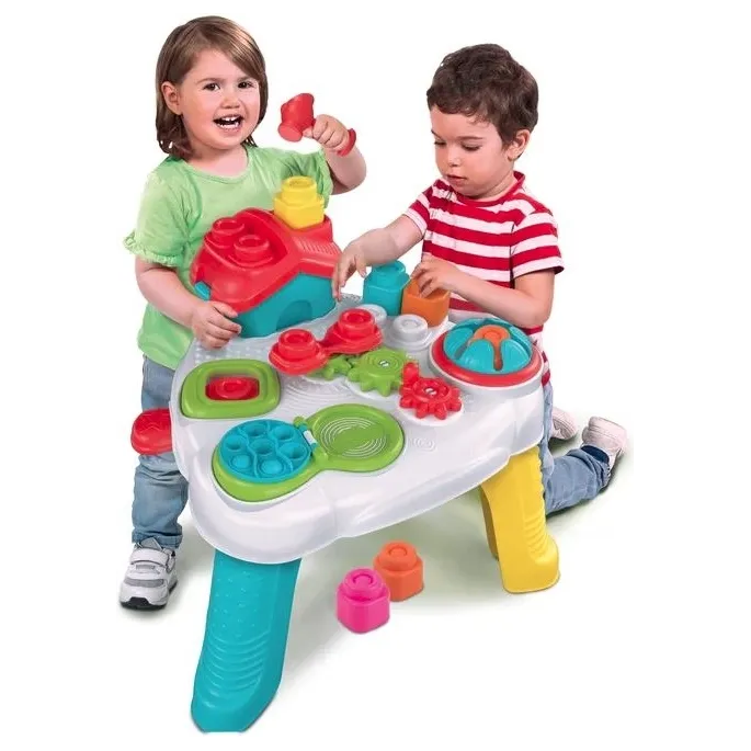 Miękkie klocki idealne do stolika sensorycznego Clemmy