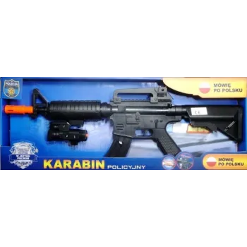 Karabin policyjny z modułem głosowym w języku polskim