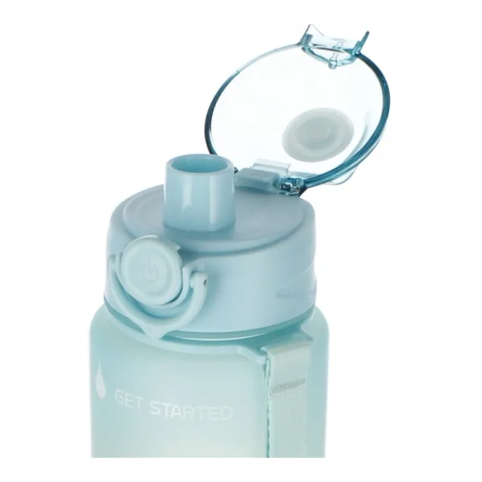 Bidon z blokadą pokrywy i dziubkiem